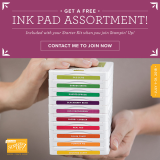 July Ink Pad promo