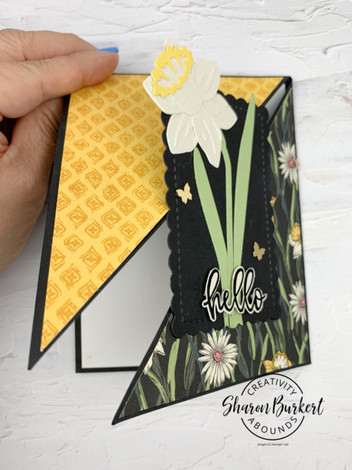 Stampin'Up!DaffodilDaydream-SplitCard-open Stampin'Up!DaffodilDaydream-SplitCard-open