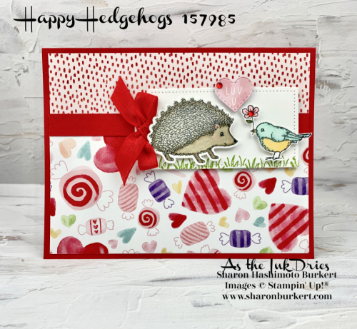Stampin'Up!HappyHedgehogs-Valentine Stampin'Up!HappyHedgehogs-Valentine