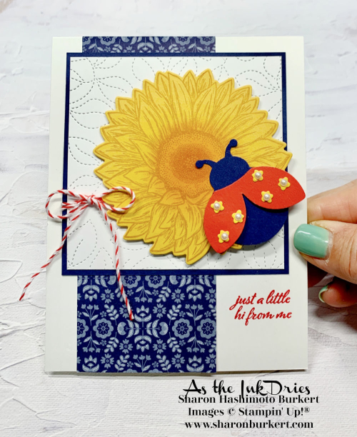 HelloLadybug-CelebrateSunflowers-CCMCclose