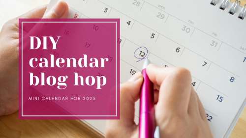 Mini Calendar Blog Hop Banner