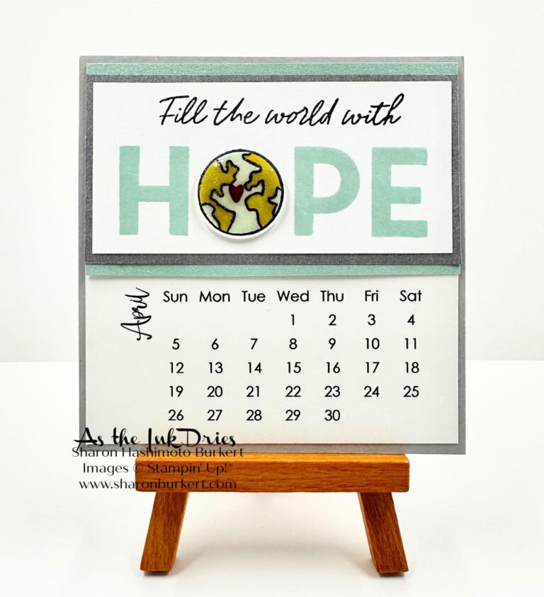 DIY Calendar Blog Hop…April