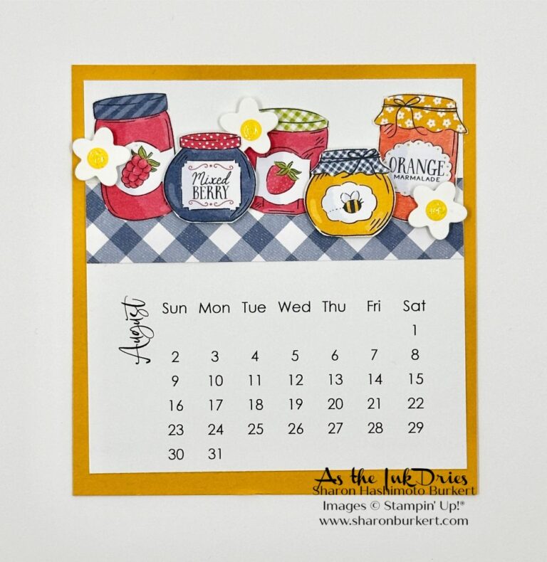DIY Calendar Blog Hop…August 2026
